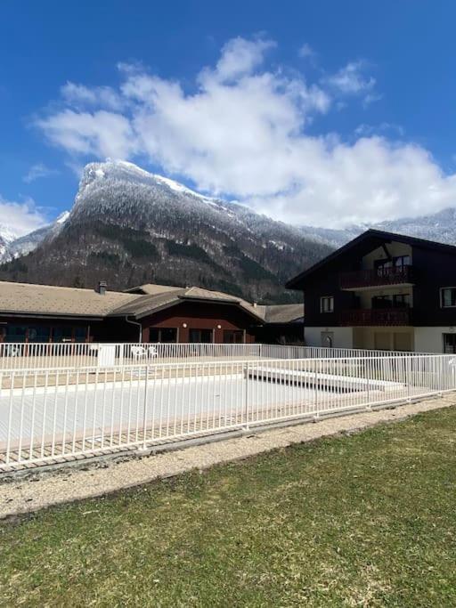 Appartement Rez-De-Chaussee, Cosy T3 4 A 6 Pers Avec Piscines Interieure & Exterieure A Samoens En Haute-Savoie ภายนอก รูปภาพ