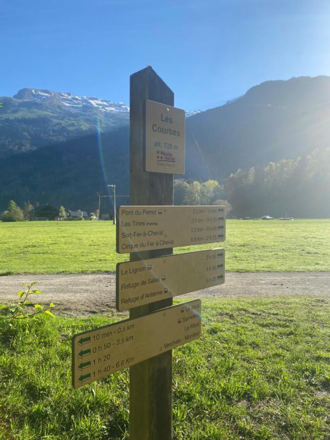 Appartement Rez-De-Chaussee, Cosy T3 4 A 6 Pers Avec Piscines Interieure & Exterieure A Samoens En Haute-Savoie ภายนอก รูปภาพ