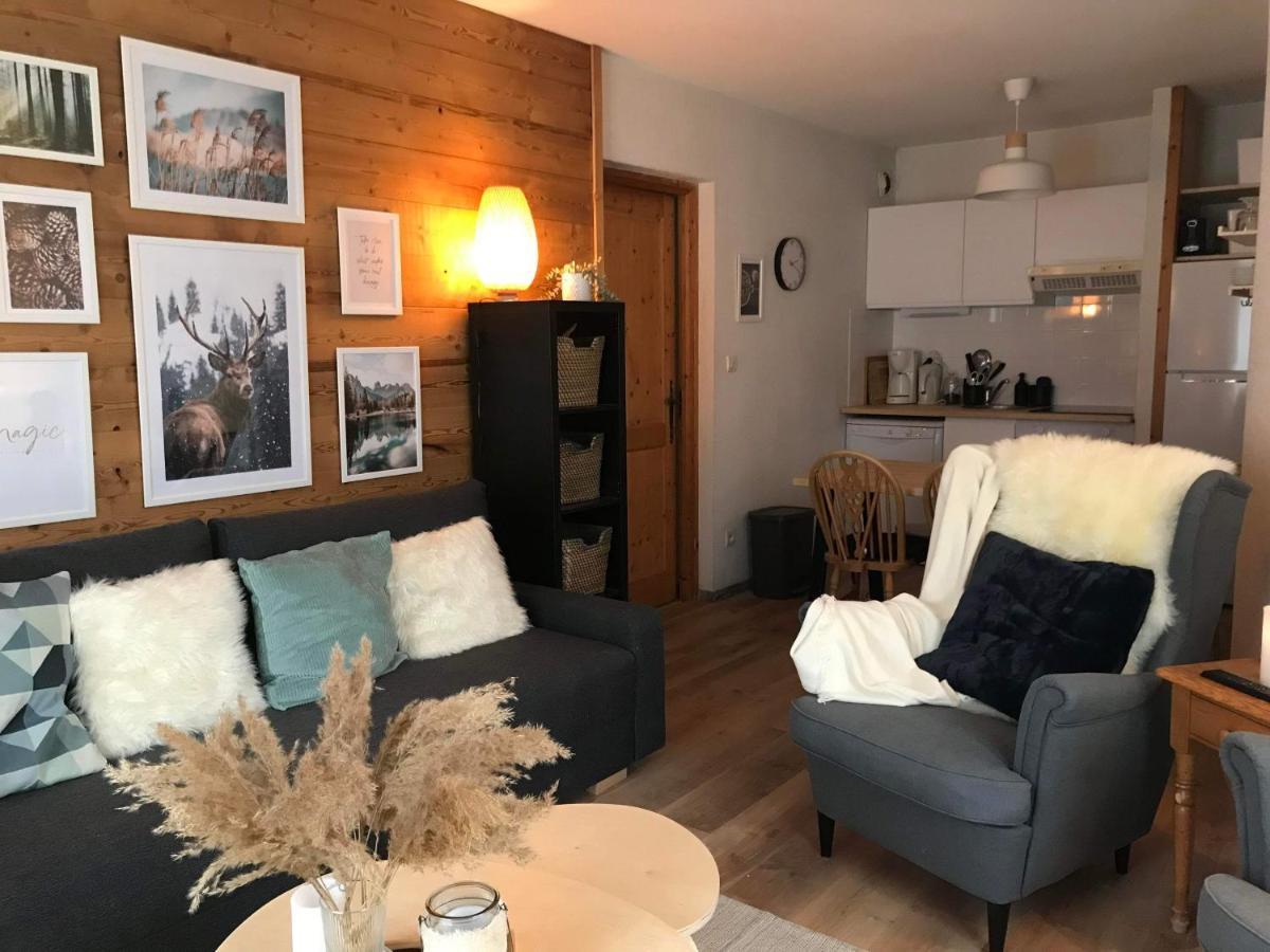 Appartement Rez-De-Chaussee, Cosy T3 4 A 6 Pers Avec Piscines Interieure & Exterieure A Samoens En Haute-Savoie ภายนอก รูปภาพ