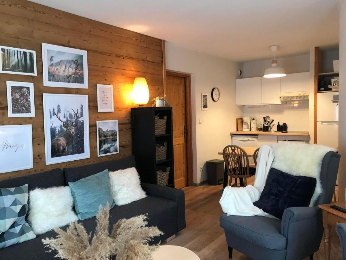 Appartement Rez-De-Chaussee, Cosy T3 4 A 6 Pers Avec Piscines Interieure & Exterieure A Samoens En Haute-Savoie ภายนอก รูปภาพ